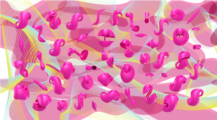 inaugurazione metropolitana napoli karim rashid con tecnologia h3d system di tre d