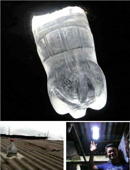 solar bottle bulb invenzione