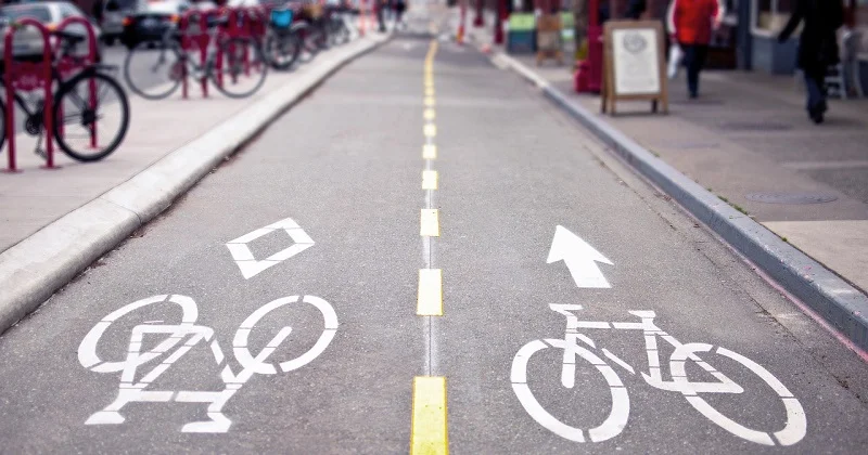 uso della bicicletta