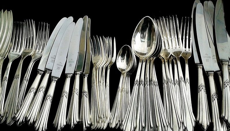 posate d'argento