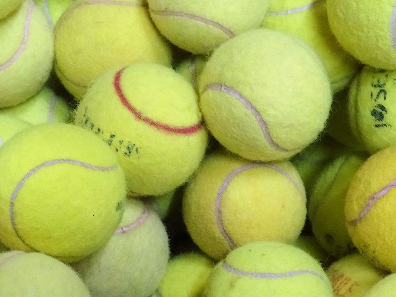 palline da tennis