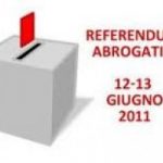 Referendum 12 / 13 Giugno, nucleare, acqua e legittimo impedimento i temi