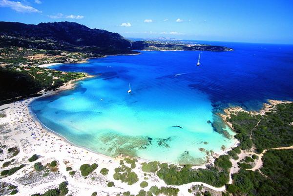 Spiagge della Sardegna. Costa Smeralda
