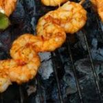 Ricetta, spiedini di Gamberi con soia