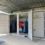 Il mini idroelettrico si trasferisce in un container