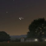 Oggi il bacio tra Giove e Venere