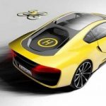 Appetito alla guida? Il drone integrato nell'auto andrà a prendervi uno spuntino