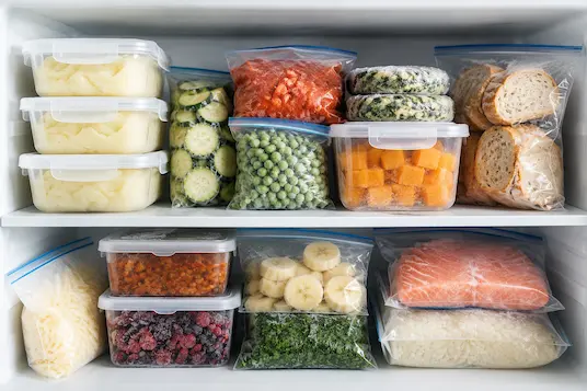 10 alimenti che non sai si possono congelare in evidenza