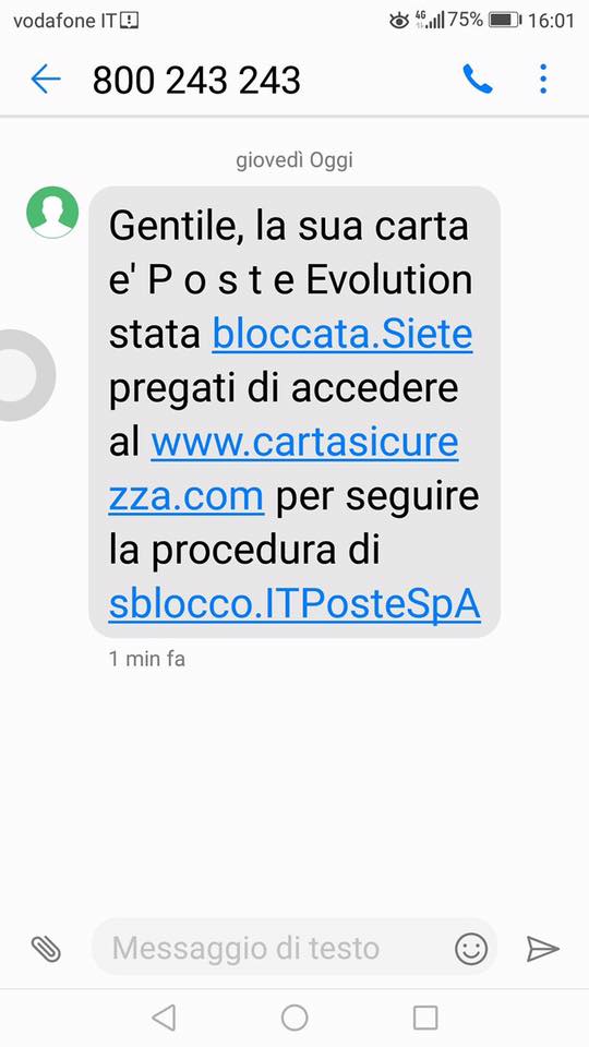 poste truffa