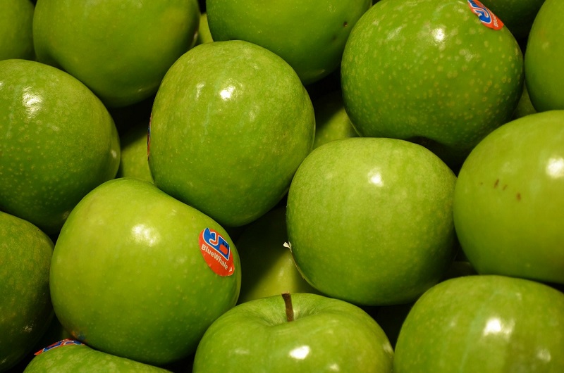 etichette di frutta e verdura