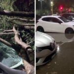 Maltempo si abbatte sulla Lombardia: bomba d'acqua, tromba d'aria e voragine