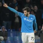 Napoli-Torino 1-1, gol di Kvaratskhelia e Sanabria