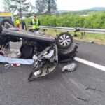 A1, auto tampona tir e si ribalta: morta ragazza di 21 anni