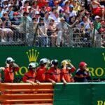 Gp Monaco, foratura per Sainz e distrutta Red Bull di Perez: bandiera rossa