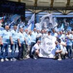 Lazio, festa per lo scudetto del 1974: celebrati gli eroi