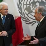 Mattarella a Guterres: Interrompere spirale violenza