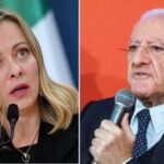 Meloni a De Luca: Sono quella str..za, come sta?, l'affondo del premier vince nel web