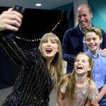 William si scatena con Taylor Swift, il principe con i figli al concerto di Londra