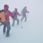 Alpinisti dispersi, soccorritori ancora bloccati a Campo Imperatore