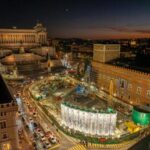 Webuild, svelata a Piazza Venezia la prima opera di Murales