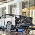Cybertruck esploso davanti a hotel Trump, Tesla era di un militare