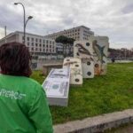 Cop16, Greenpeace in azione: Se cade la natura, casca il mondo