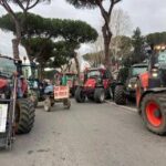 Protesta dei trattori torna a Roma: 23 mezzi nella Capitale