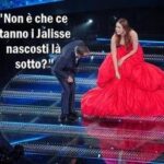 Sanremo in uno scatto, la gonna di Miriam Leone e i Jalisse: la vignetta di Osho