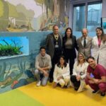 All'Ismett acquario terapia per i piccoli pazienti