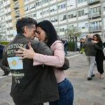 Papa Francesco, Daiana Guspero con i suoi ballerini al Gemelli per un tango di preghiera