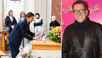 Pietro Genuardi, la moglie Linda al funerale: Gli ho detto tutti i giorni che lo amavo