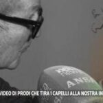 Prodi ha tirato i capelli della giornalista? Il video di Quarta Repubblica