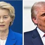 Dazi di Trump, Ue mette in pausa contromisure a tariffe Usa