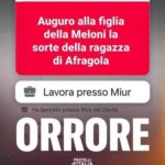 FdI denuncia: Augurano a figlia Meloni sorte ragazza Afragola, orrore