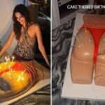 Emily Ratajkowski compie 34 anni, la torta è il lato B