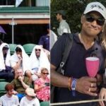 Caldo record a Wimbledon, fan si attrezzano con ombrelloni e vino per sfuggire al sole cocente