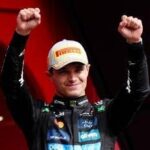 Gp Belgio, super pole di Norris a Spa. Terzo Leclerc, Hamilton out nel Q1