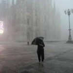 Maltempo al Nord con nubifragi e grandine, allerta meteo e fiumi sorvegliati