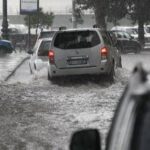 Nubifragio in Campania, bomba d'acqua a Bacoli e strade allagate a Napoli