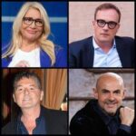 Cerno, Mammucari e Miccio con 'zia' Mara Venier a Domenica In