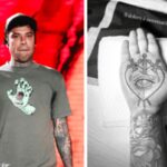 Fedez svela il significato del nuovo tatuaggio: Il dolore è necessario