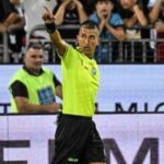 Lecce-Milan, gol annullato a Gabbia e annuncio dell'arbitro: Spinta del difensore