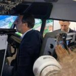 Salvini al Meeting tra simulatore di volo e stand Ponte su Stretto
