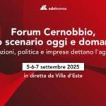 Cernobbio, la diretta dell'Adnkronos dal Forum Ambrosetti