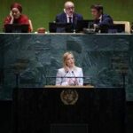 Gaza, Meloni all'Onu: Israele ha superato il limite