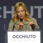 Meloni in Calabria per Occhiuto: Solo i cittadini possono mandarci a casa
