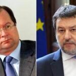 Salvini: Saluto ad ambasciatore russo? Preferisco stretta di mano a sguardo rabbioso. Opposizioni ...