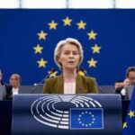 Ue, von der Leyen a Strasburgo invoca unità: Lunga vita all'Europa