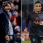 Conte gli dice qualcosa, Lautaro Martinez reagisce: rissa sfiorata in Napoli-Inter
