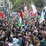 Flotilla, proteste in Italia: cortei a Roma e Milano, lacrimogeni a Bologna